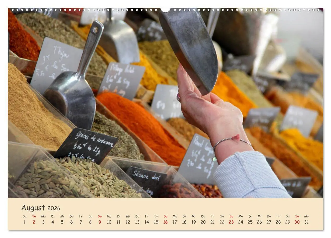Bild: 9783457413043 | Markttag in Frankreich (hochwertiger Premium Wandkalender 2026 DIN...
