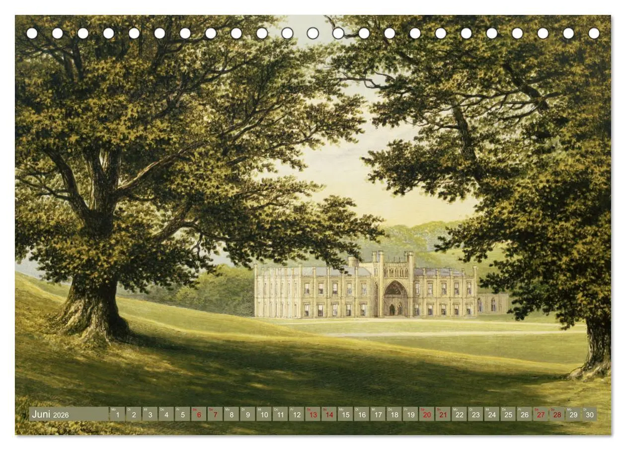 Bild: 9783457583043 | Viktorianische Landsitze (Tischkalender 2026 DIN A5 quer), CALVENDO...