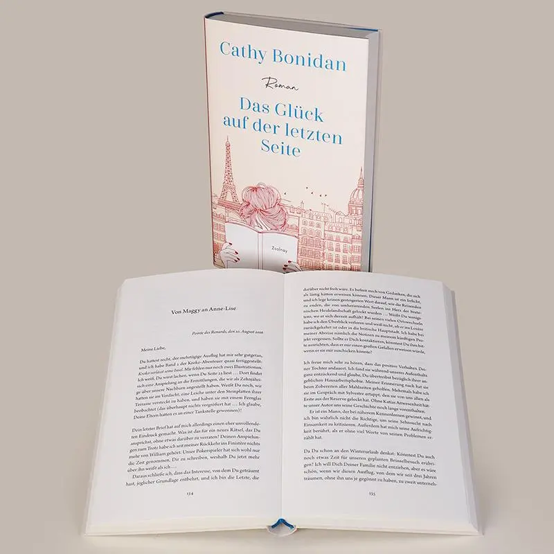 Bild: 9783552073043 | Das Glück auf der letzten Seite | Roman | Cathy Bonidan | Buch | 2022