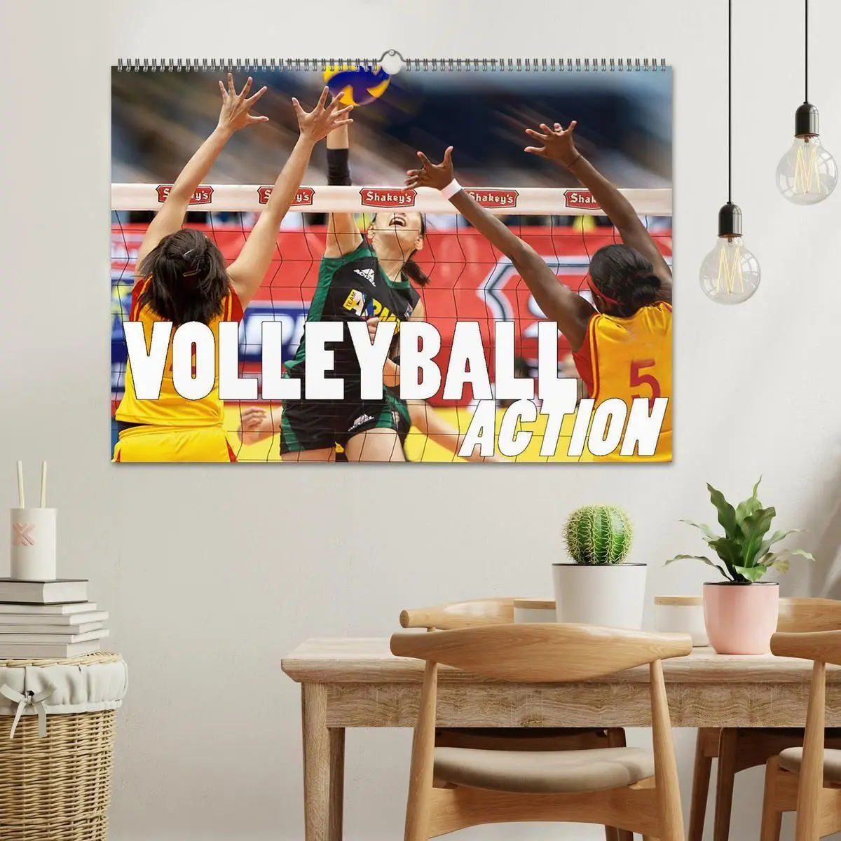 Bild: 9783569833043 | Volleyball Action (Wandkalender 2027 DIN A2 quer), CALVENDO...