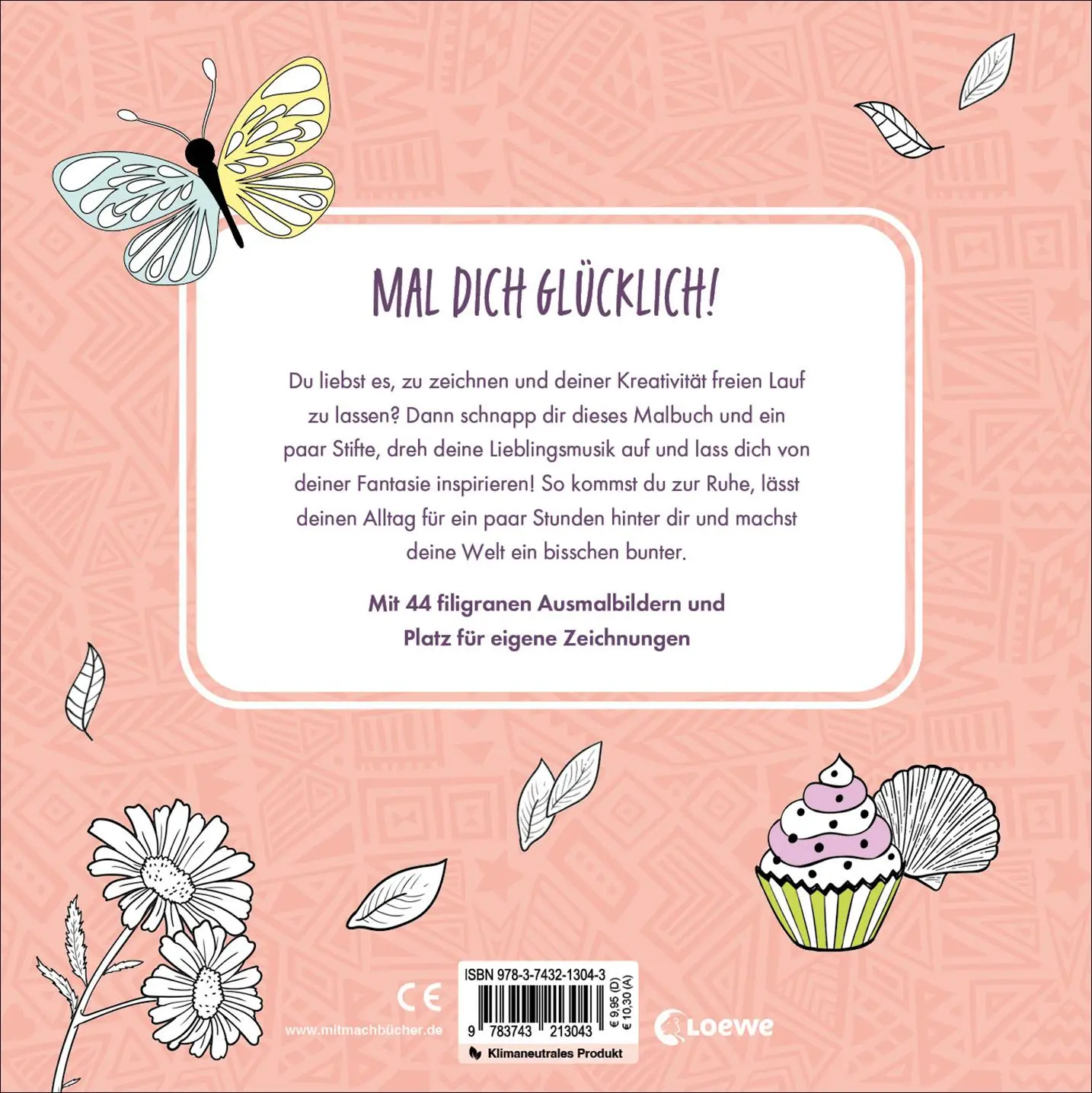 Rückseite: 9783743213043 | Mal deine Welt bunt! | Carolin Liepins-Schäffler | Taschenbuch | 96 S.