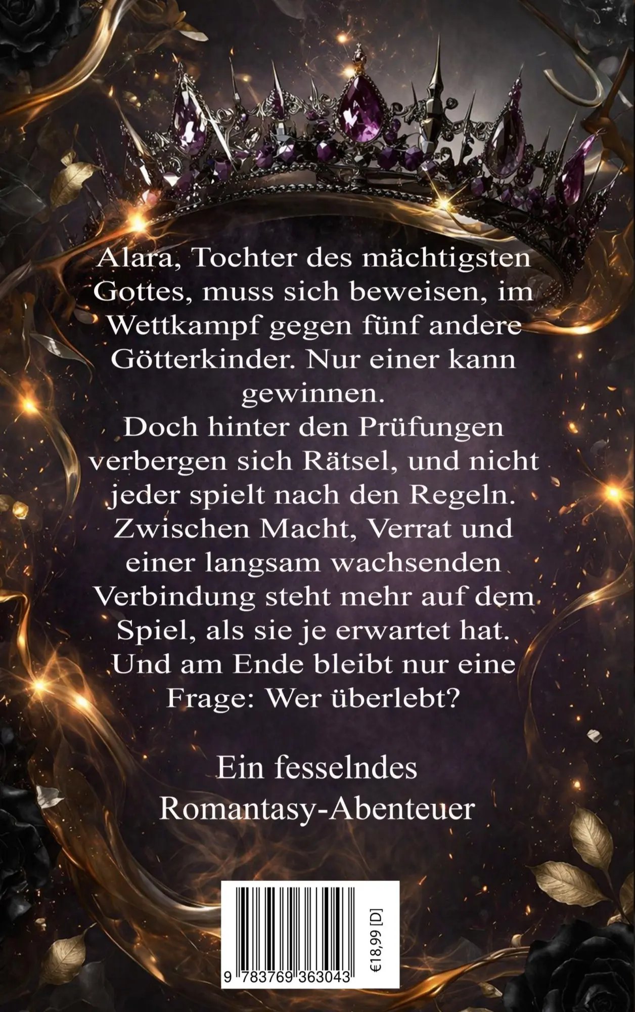 Rückseite: 9783769363043 | Die Krone der Götter | Hedy Wüstenberg | Taschenbuch | 564 S. | 2026