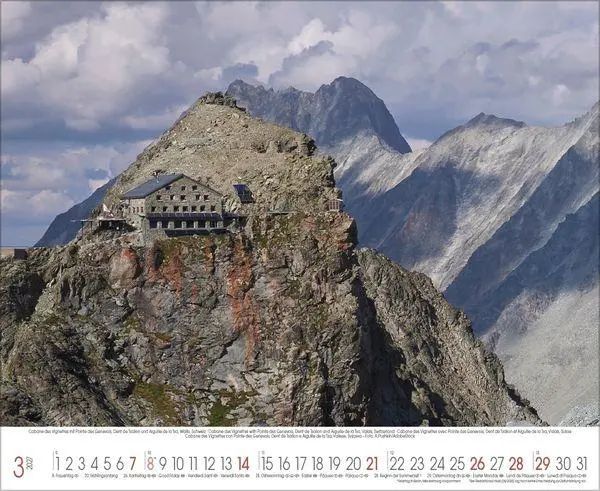 Bild: 9783819303043 | Hüttenzauber der Alpen 2027 | Verlag Korsch | Kalender | 14 S. | 2027