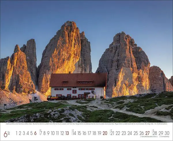 Bild: 9783819303043 | Hüttenzauber der Alpen 2027 | Verlag Korsch | Kalender | 14 S. | 2027