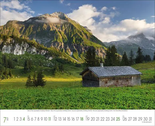 Bild: 9783819303043 | Hüttenzauber der Alpen 2027 | Verlag Korsch | Kalender | 14 S. | 2027