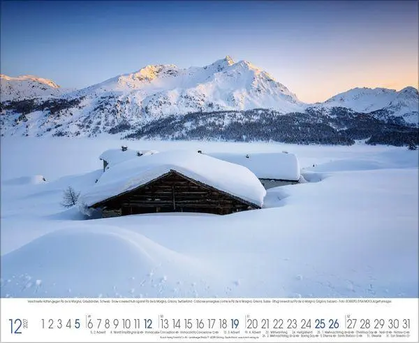Bild: 9783819303043 | Hüttenzauber der Alpen 2027 | Verlag Korsch | Kalender | 14 S. | 2027