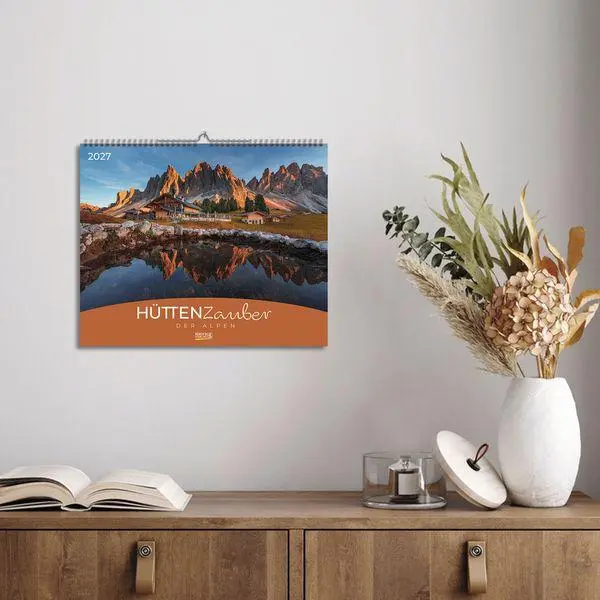 Bild: 9783819303043 | Hüttenzauber der Alpen 2027 | Verlag Korsch | Kalender | 14 S. | 2027