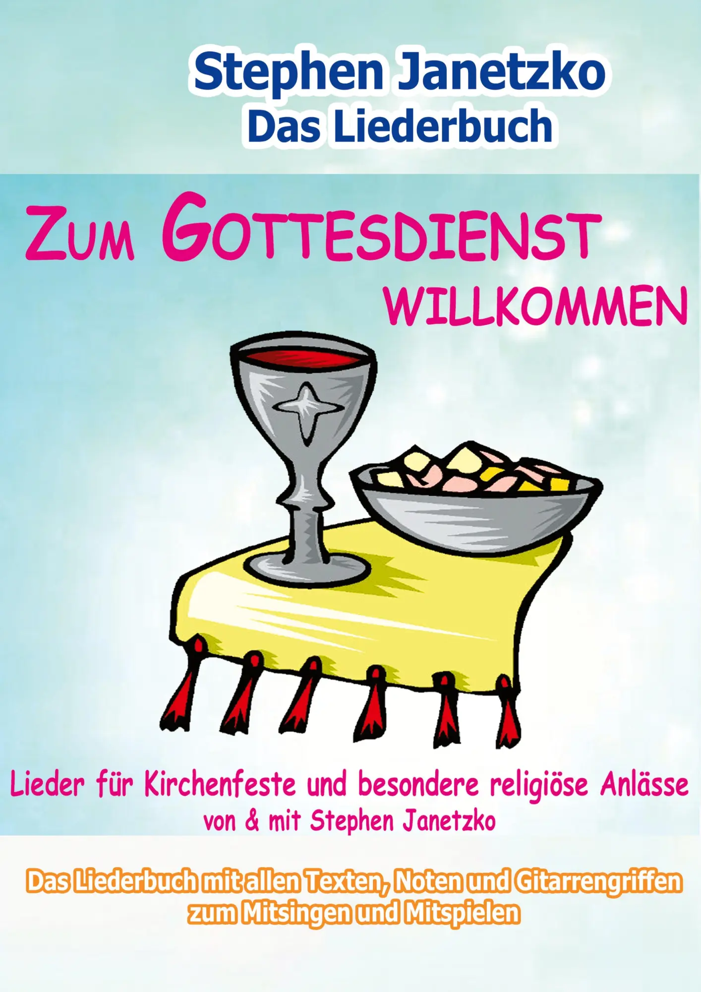 Cover: 9783957223043 | Zum Gottesdienst willkommen - Lieder für Kirchenfeste und besondere...