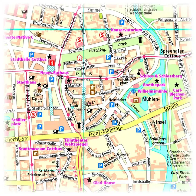 Bild: 9783961323043 | Publicpress Stadtplan Cottbus 1:14.000 | (Land-)Karte | Deutsch | 2018