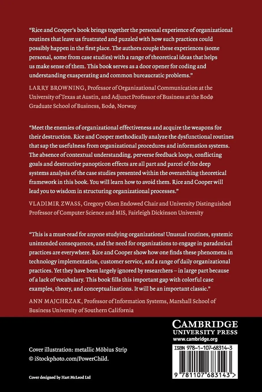 Rückseite: 9781107683143 | Organizations and Unusual Routines | Ronald E. Rice (u. a.) | Buch