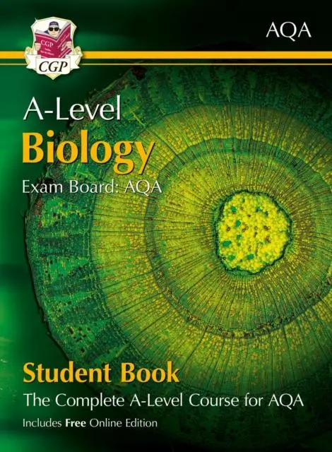 Cover: 9781782943143 | A-Level Biology for AQA: Year 1 &amp; 2 Student Book with Online Edition