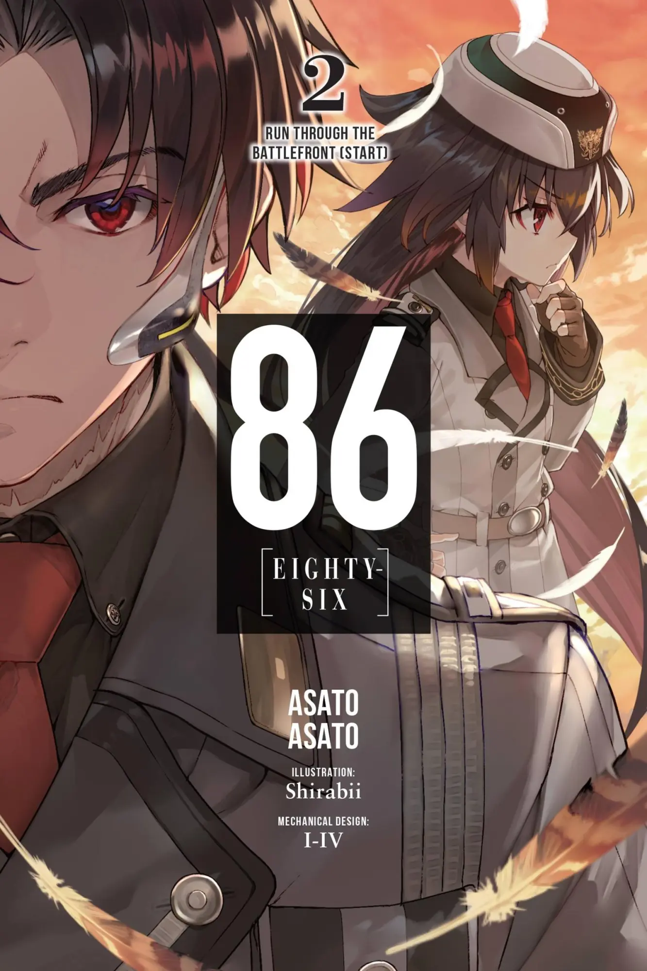Cover: 9781975303143 | 86--Eighty-Six, Vol. 2 (Light Novel) | Asato Asato | Taschenbuch