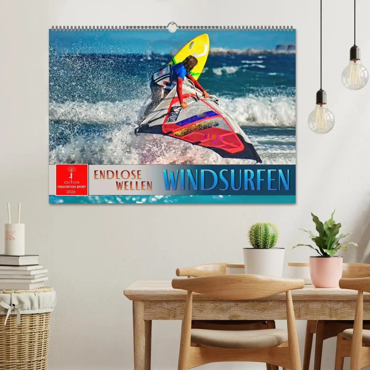 Bild: 9783457263143 | Windsurfen - endlose Wellen (Wandkalender 2026 DIN A2 quer),...