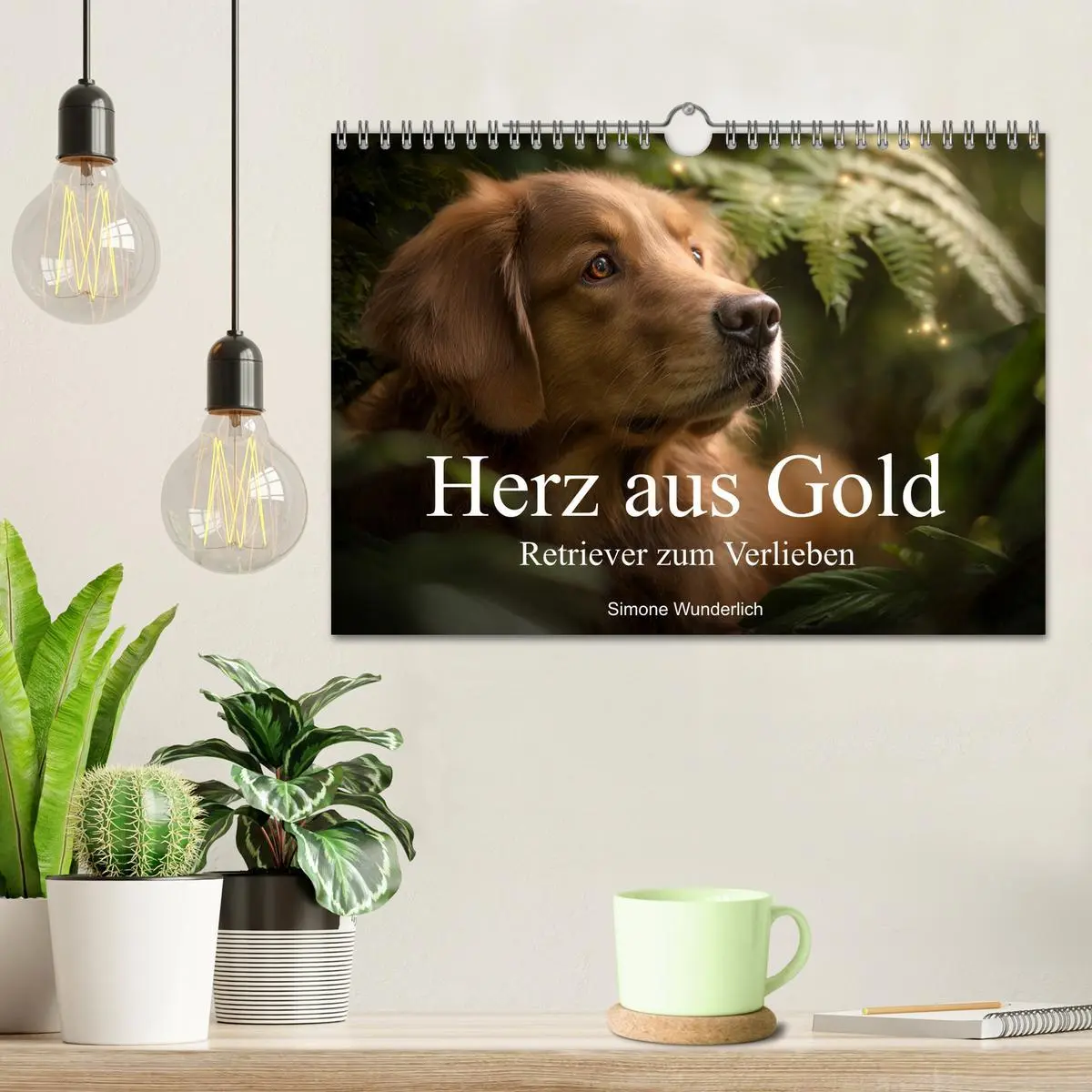 Bild: 9783516593143 | Herz aus Gold - Retriever zum Verlieben (Wandkalender 2026 DIN A4...
