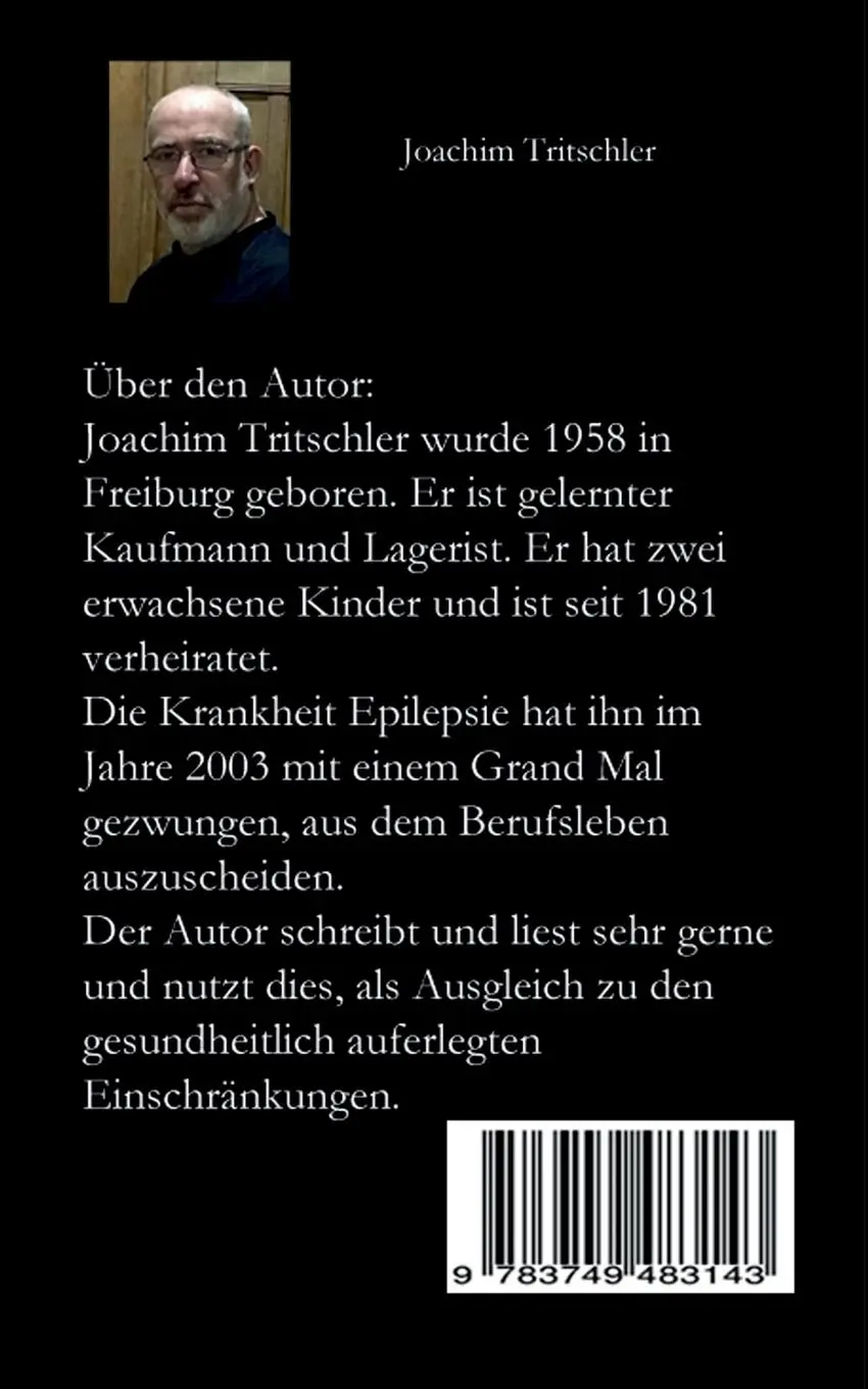 Rückseite: 9783749483143 | Gewitter im Gehirn | Mein Leben mit Epilepsie | Joachim Tritschler