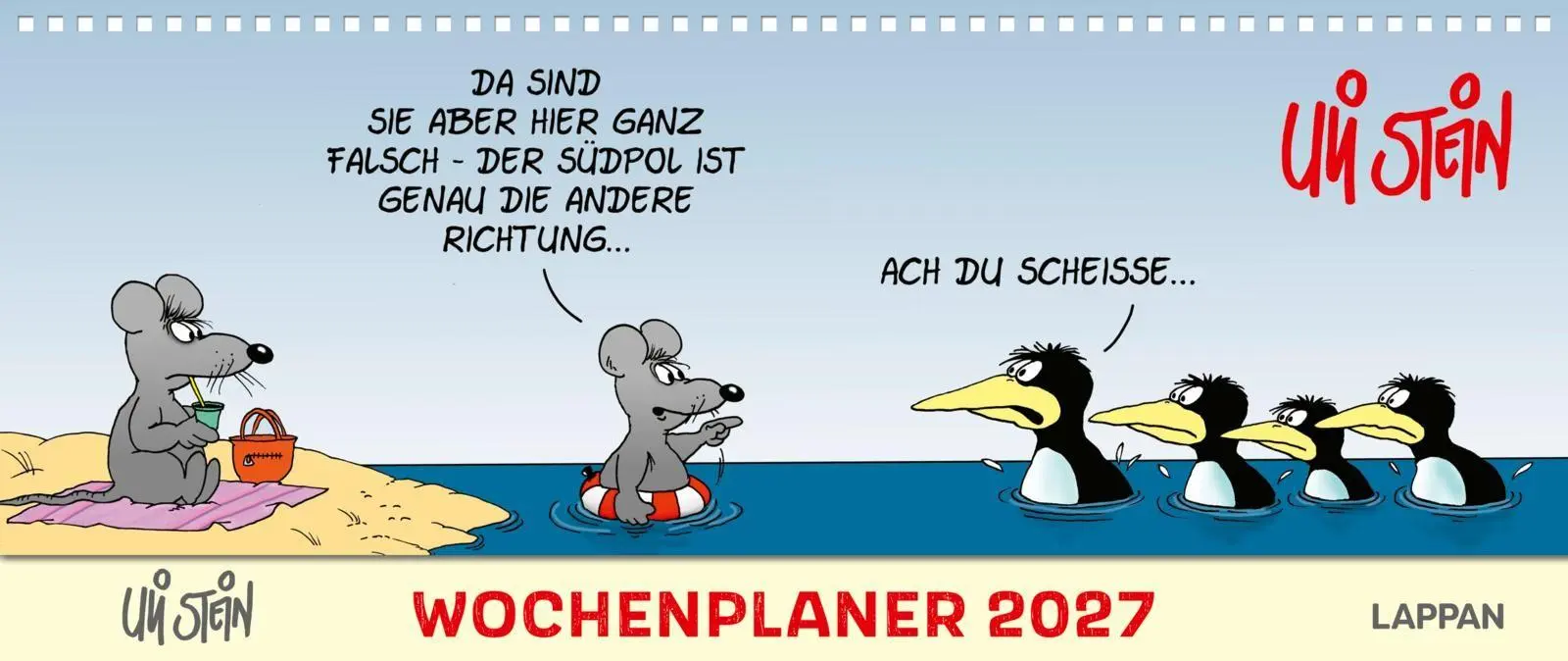 Cover: 9783830323143 | Uli Stein Wochenplaner 2027: Tischkalender | Uli Stein | Kalender