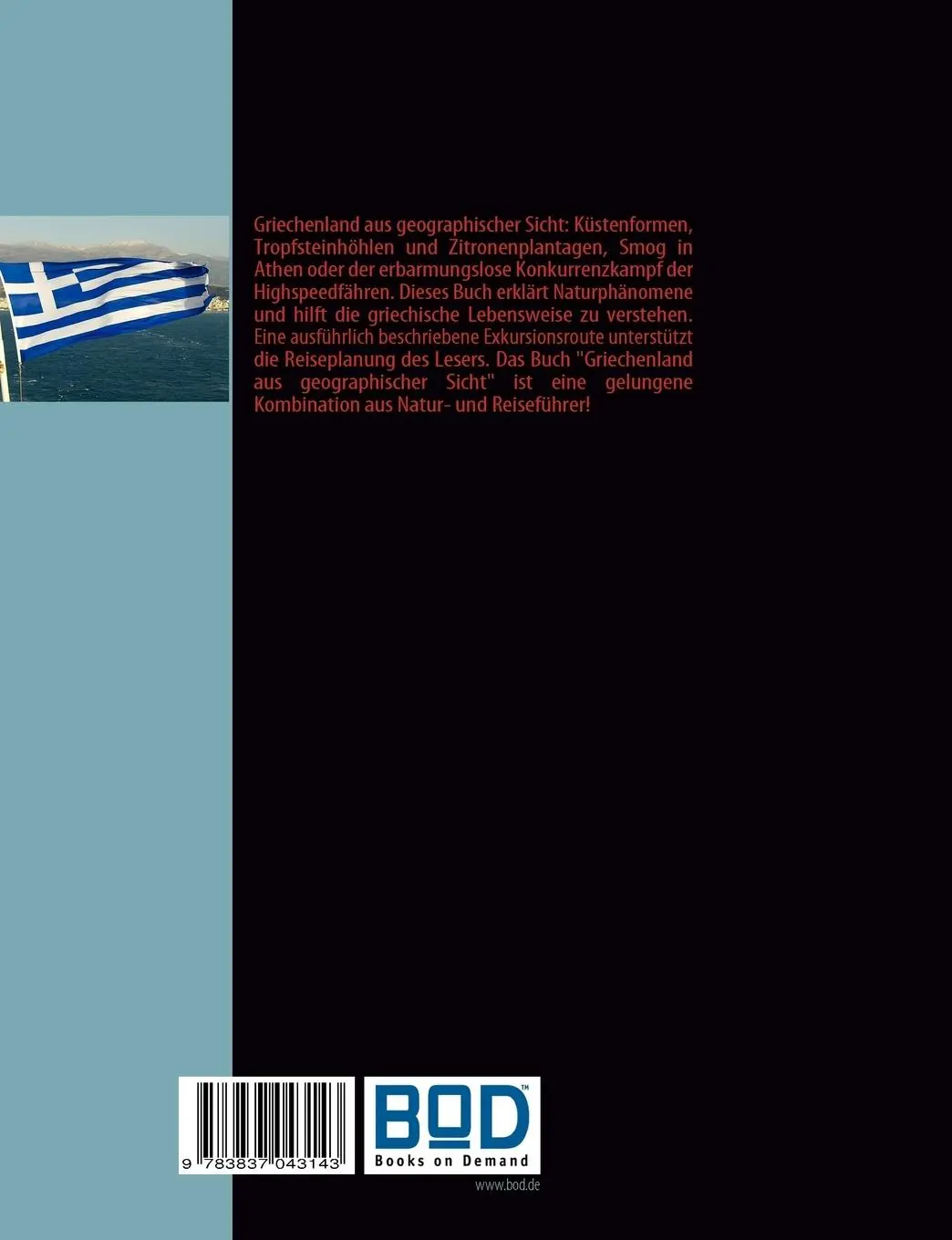 Rückseite: 9783837043143 | Griechenland: Peloponnes, Athen, Delphi - Ein geographischer...