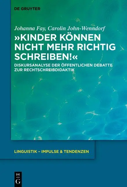 'Kinder können nicht mehr richtig schreiben!'