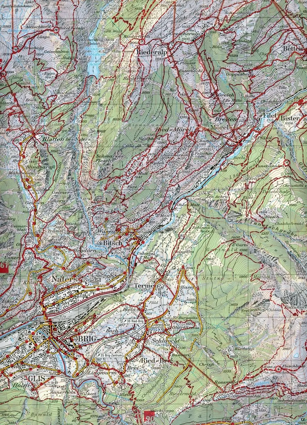 Bild: 9783302333243 | Swisstopo 1 : 33 333 Lötschental Aletschgebiet | swisstopo | Deutsch