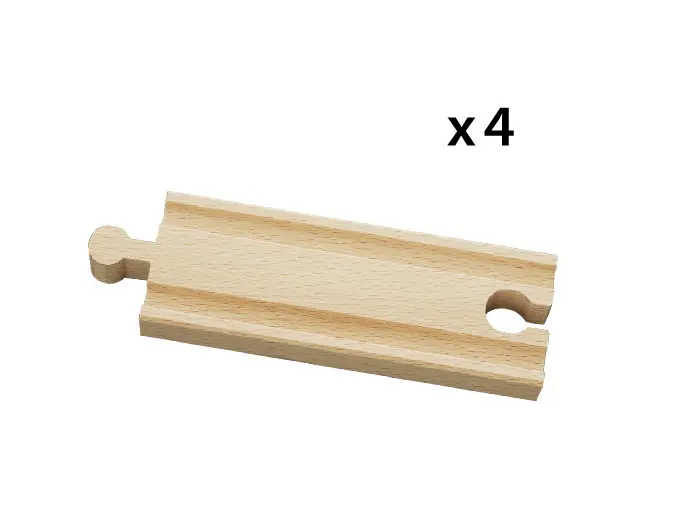 Bild: 7312350333343 | Kurze gerade Gleise | BRIO® | Spiel | In Schachtel | 63333400 | 2010
