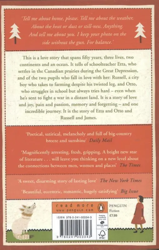 Rückseite: 9780241003343 | Etta and Otto and Russell and James | Emma Hooper | Taschenbuch | 2015