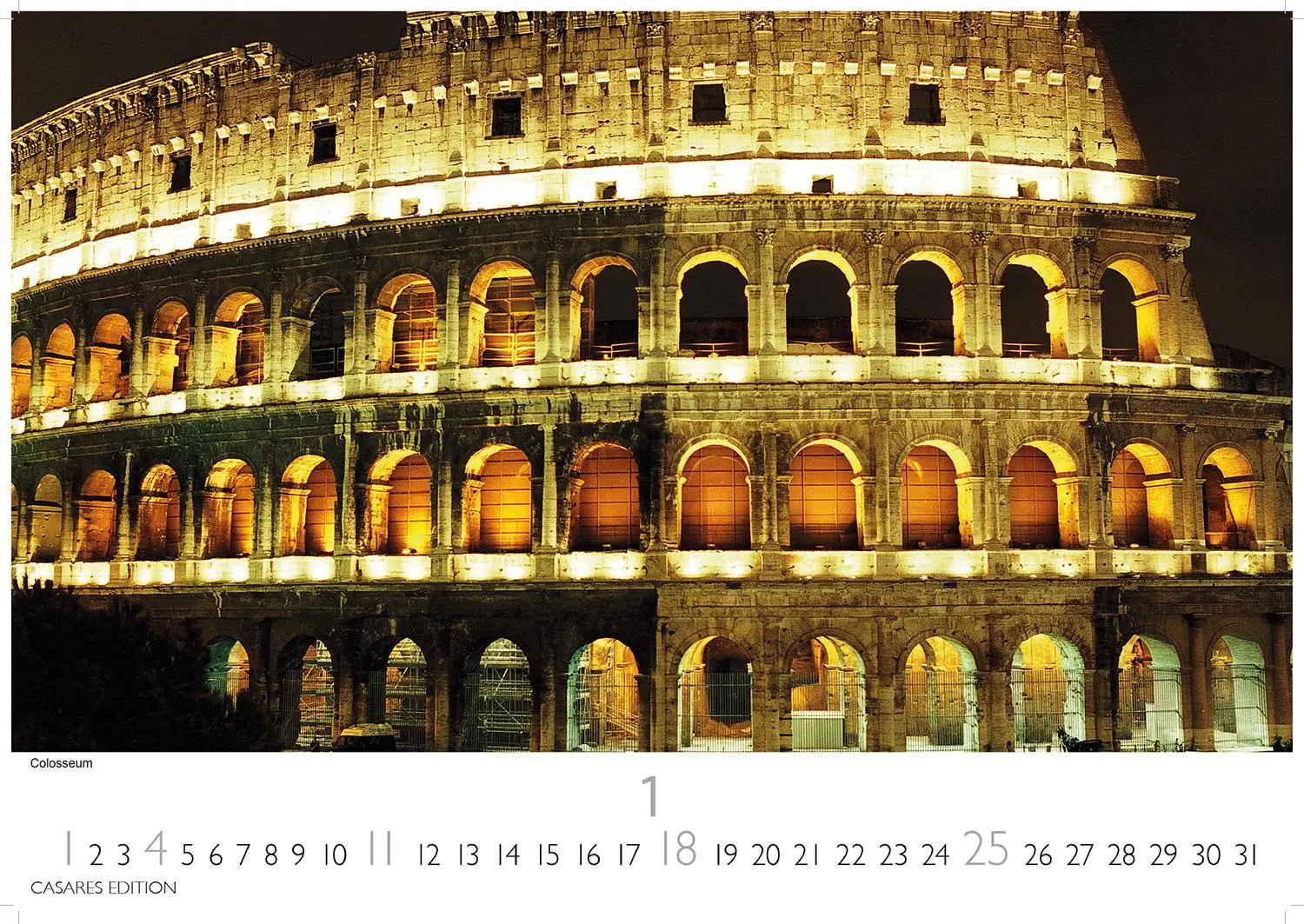 Bild: 9781835243343 | Rom 2026 L 35x50cm | Kalender | 14 S. | Deutsch | 2026