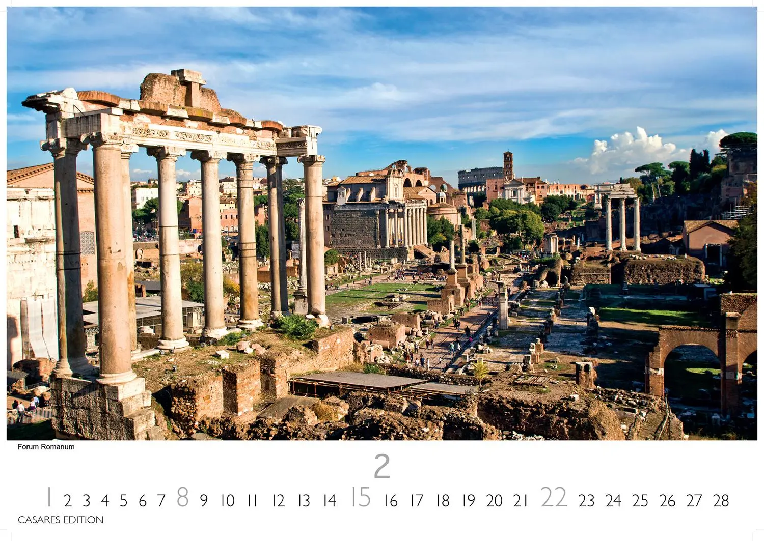 Bild: 9781835243343 | Rom 2026 L 35x50cm | Kalender | 14 S. | Deutsch | 2026