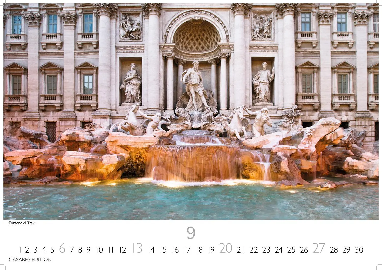 Bild: 9781835243343 | Rom 2026 L 35x50cm | Kalender | 14 S. | Deutsch | 2026