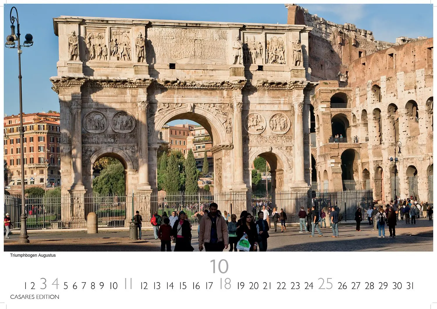 Bild: 9781835243343 | Rom 2026 L 35x50cm | Kalender | 14 S. | Deutsch | 2026