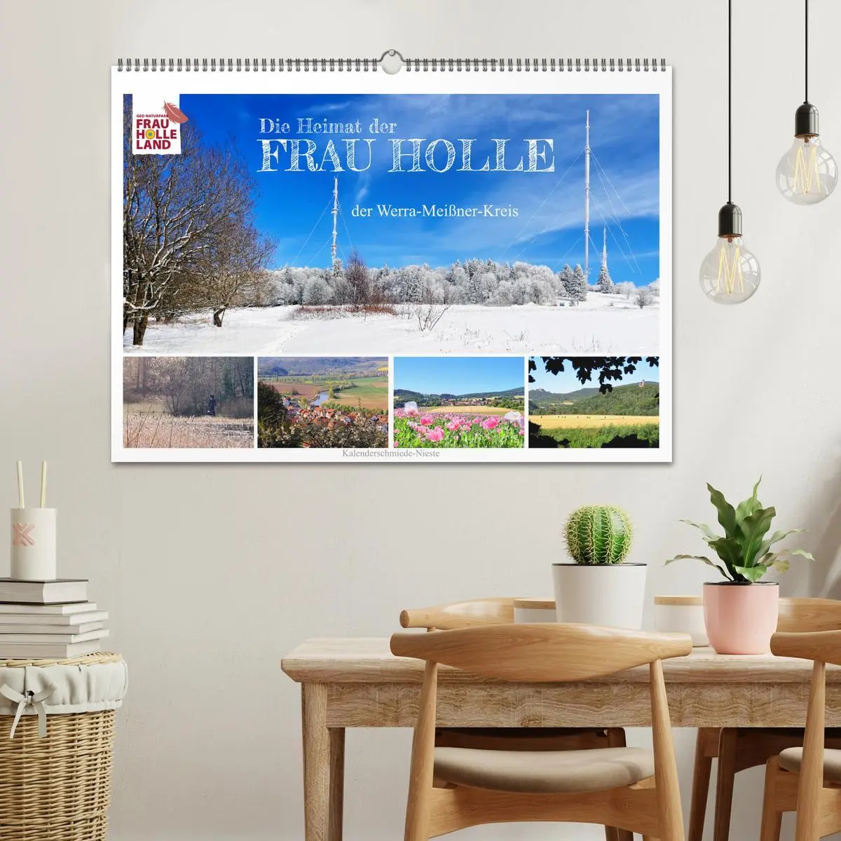Bild: 9783457623343 | Die Heimat der Frau Holle (Wandkalender 2026 DIN A2 quer), CALVENDO...