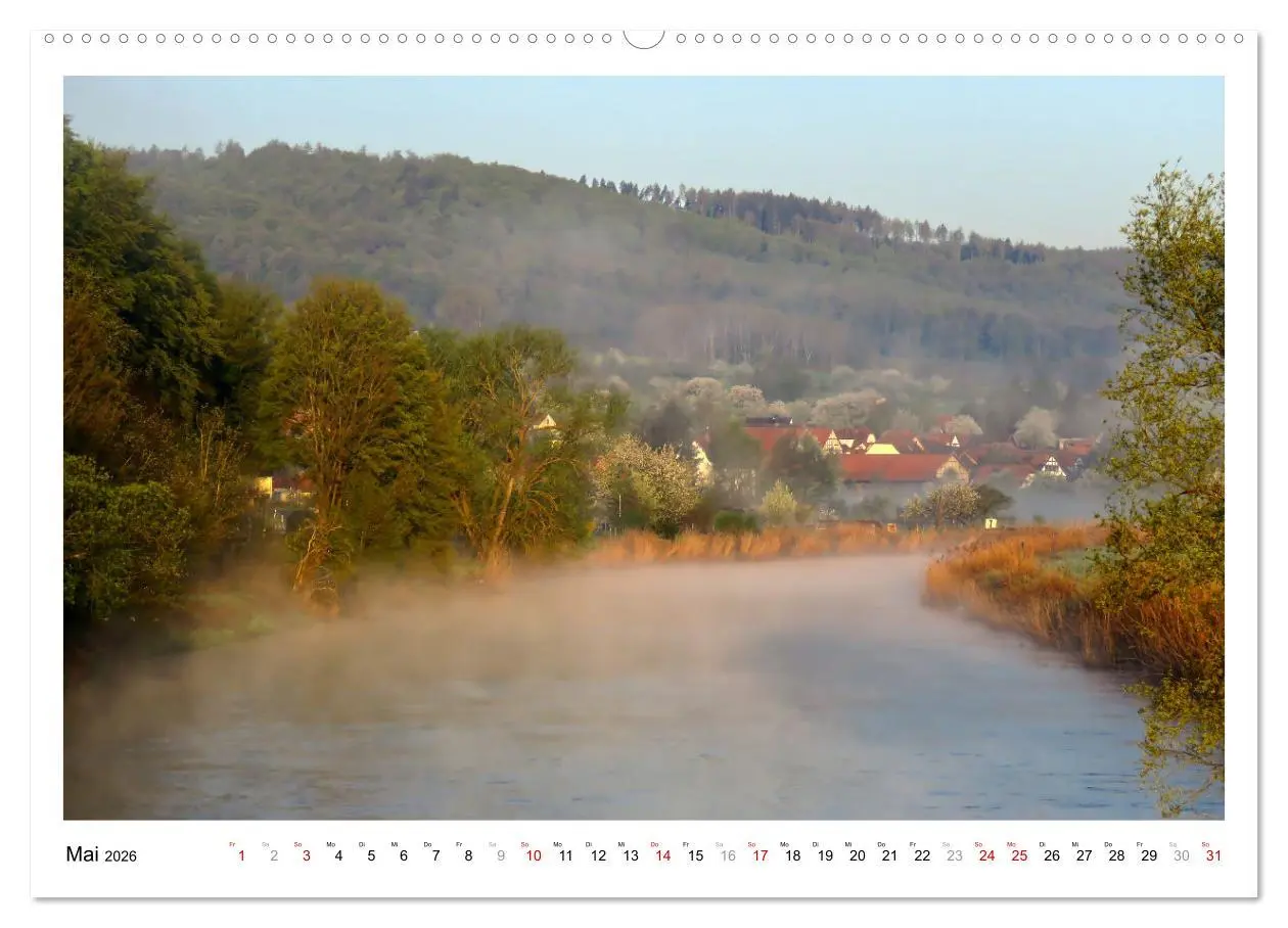 Bild: 9783457623343 | Die Heimat der Frau Holle (Wandkalender 2026 DIN A2 quer), CALVENDO...