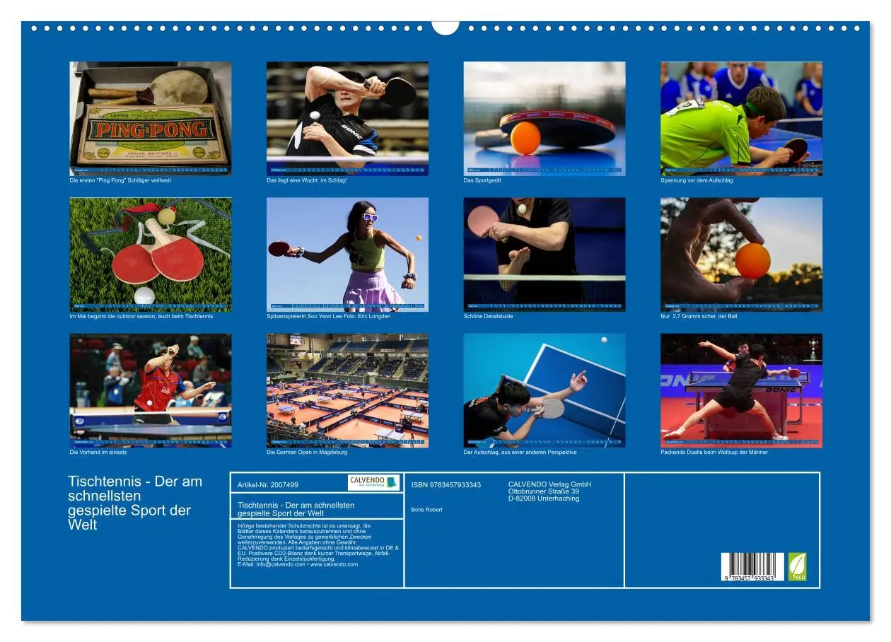 Bild: 9783457933343 | Tischtennis - Der am schnellsten gespielte Sport der Welt...
