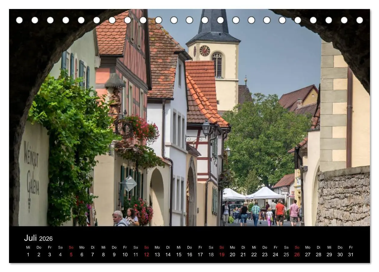 Bild: 9783516023343 | Sommerach - Perle der Mainschleife (Tischkalender 2026 DIN A5...