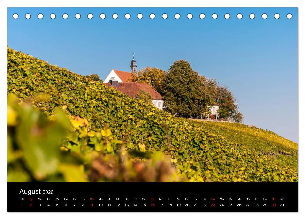 Bild: 9783516023343 | Sommerach - Perle der Mainschleife (Tischkalender 2026 DIN A5...