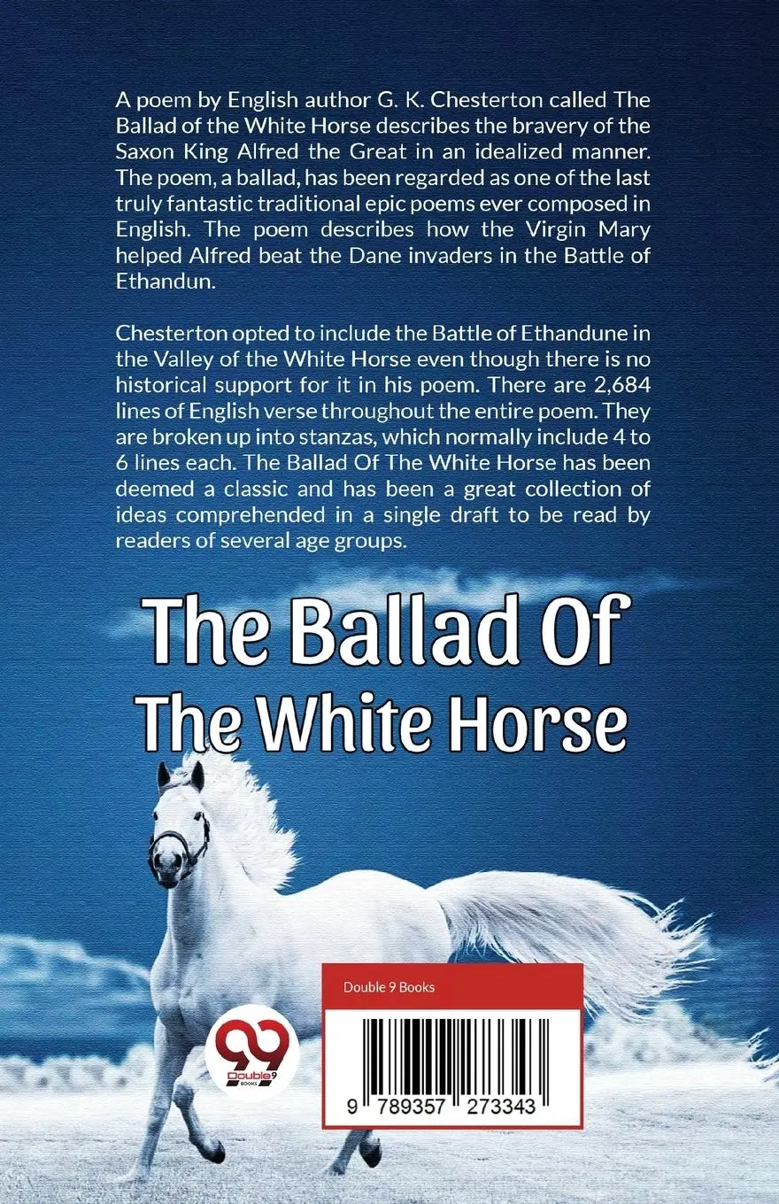 Rückseite: 9789357273343 | The Ballad Of The White Horse | G. K. Chesterton | Taschenbuch | 2023