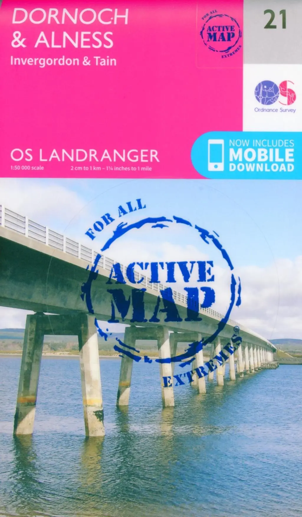 Cover: 9780319473443 | Dornoch &amp; Alness, Invergordon &amp; Tain | Ordnance Survey | (Land-)Karte