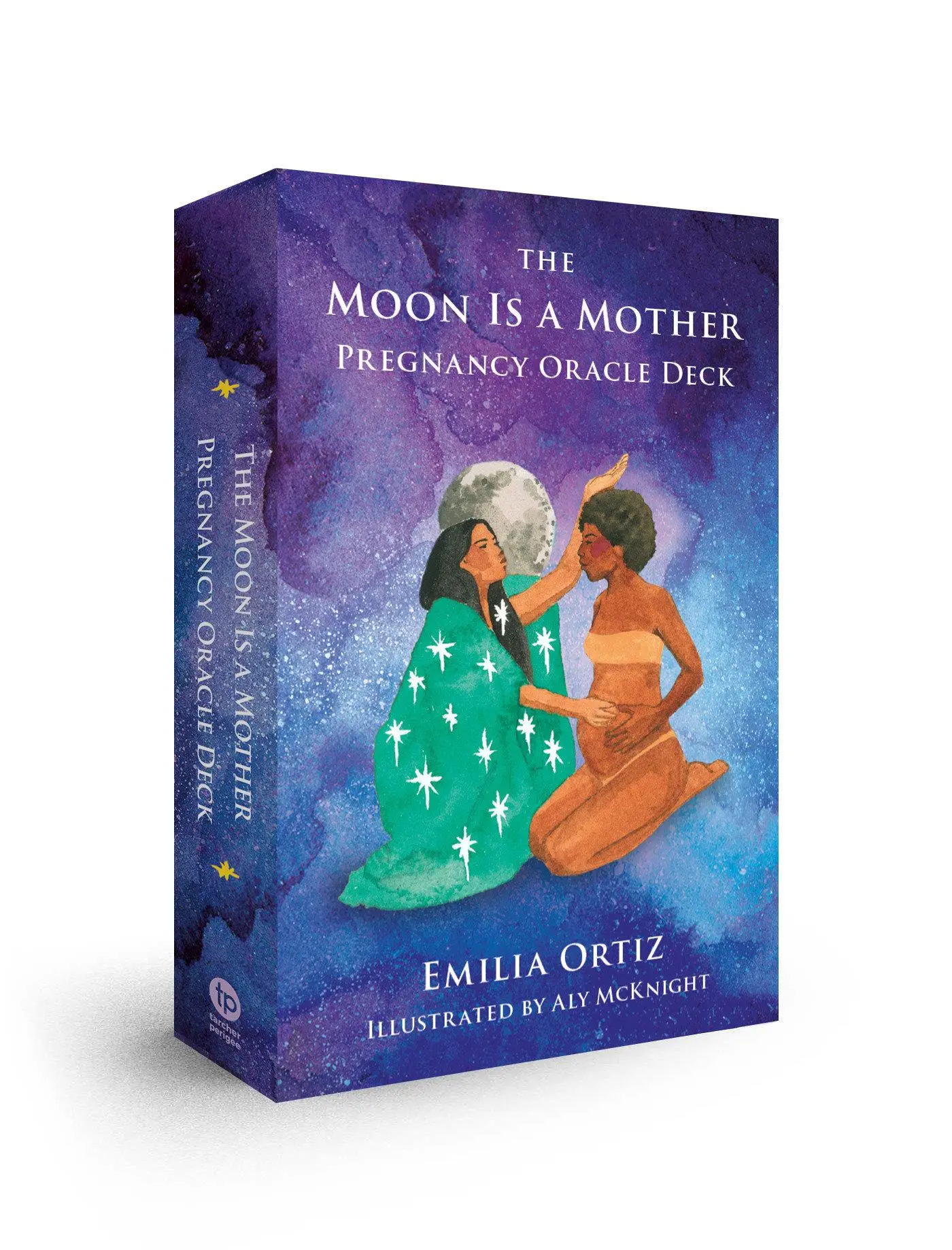 Cover: 9780593543443 | The Moon is a Mother Pregnancy Oracle Deck | Emilia Ortiz | Buch