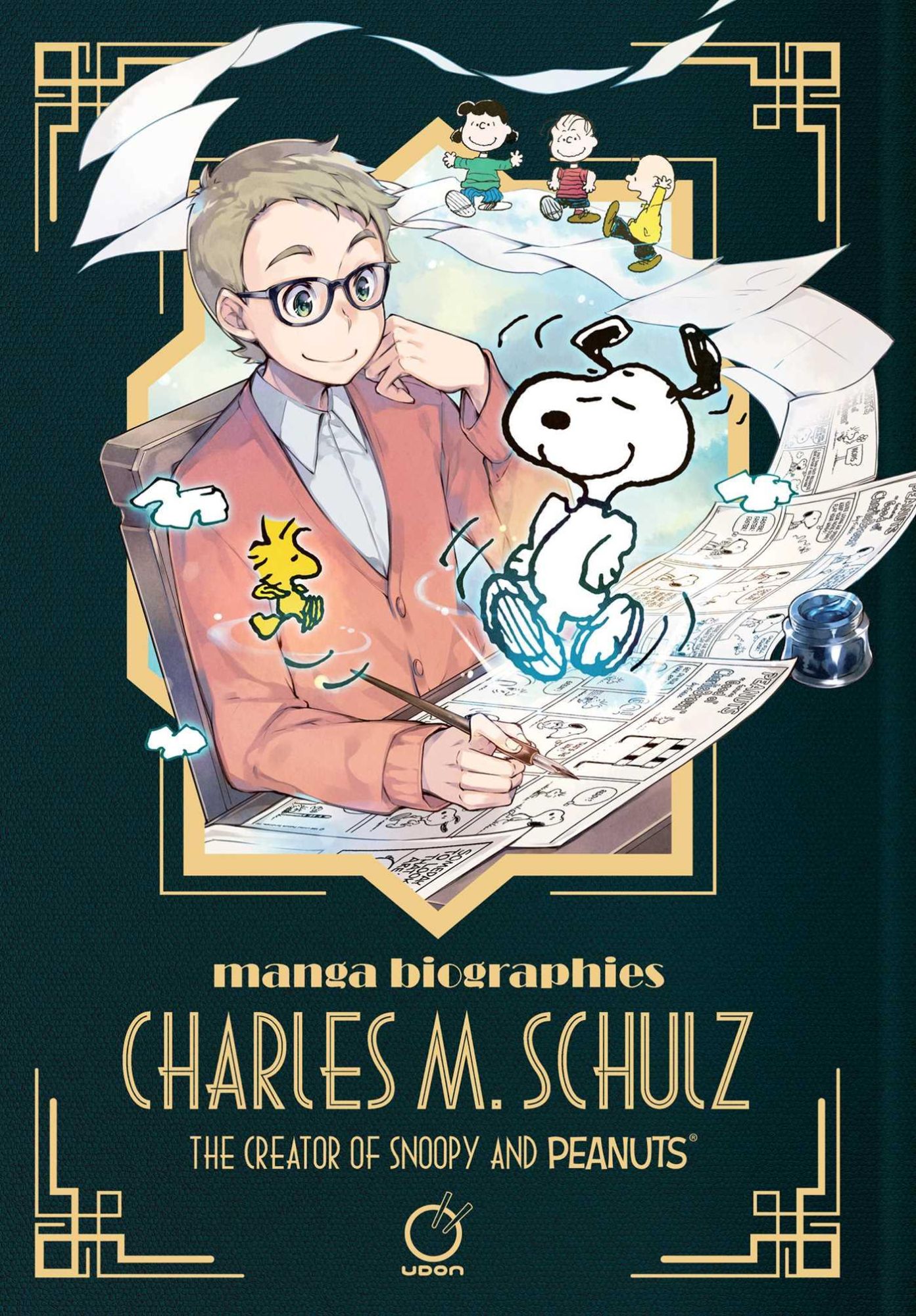 Cover: 9781772943443 | Manga Biographies: Charles M. Schulz - The Creator of Snoopy and...