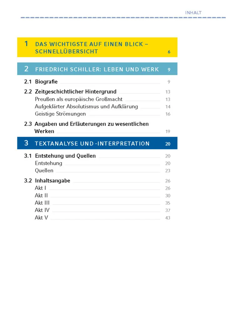 Bild: 9783129303443 | Die Räuber von Friedrich Schiller | Textanalyse und Interpretation