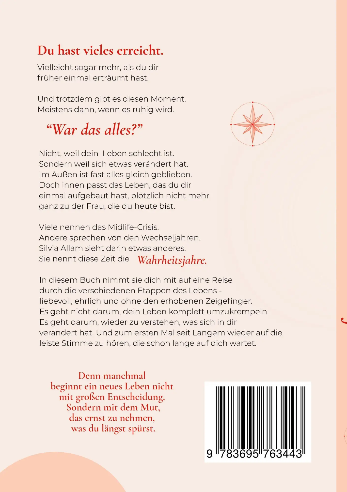 Rückseite: 9783695763443 | Die Wahrheitsjahre | Silvia Allam | Taschenbuch | 116 S. | Deutsch