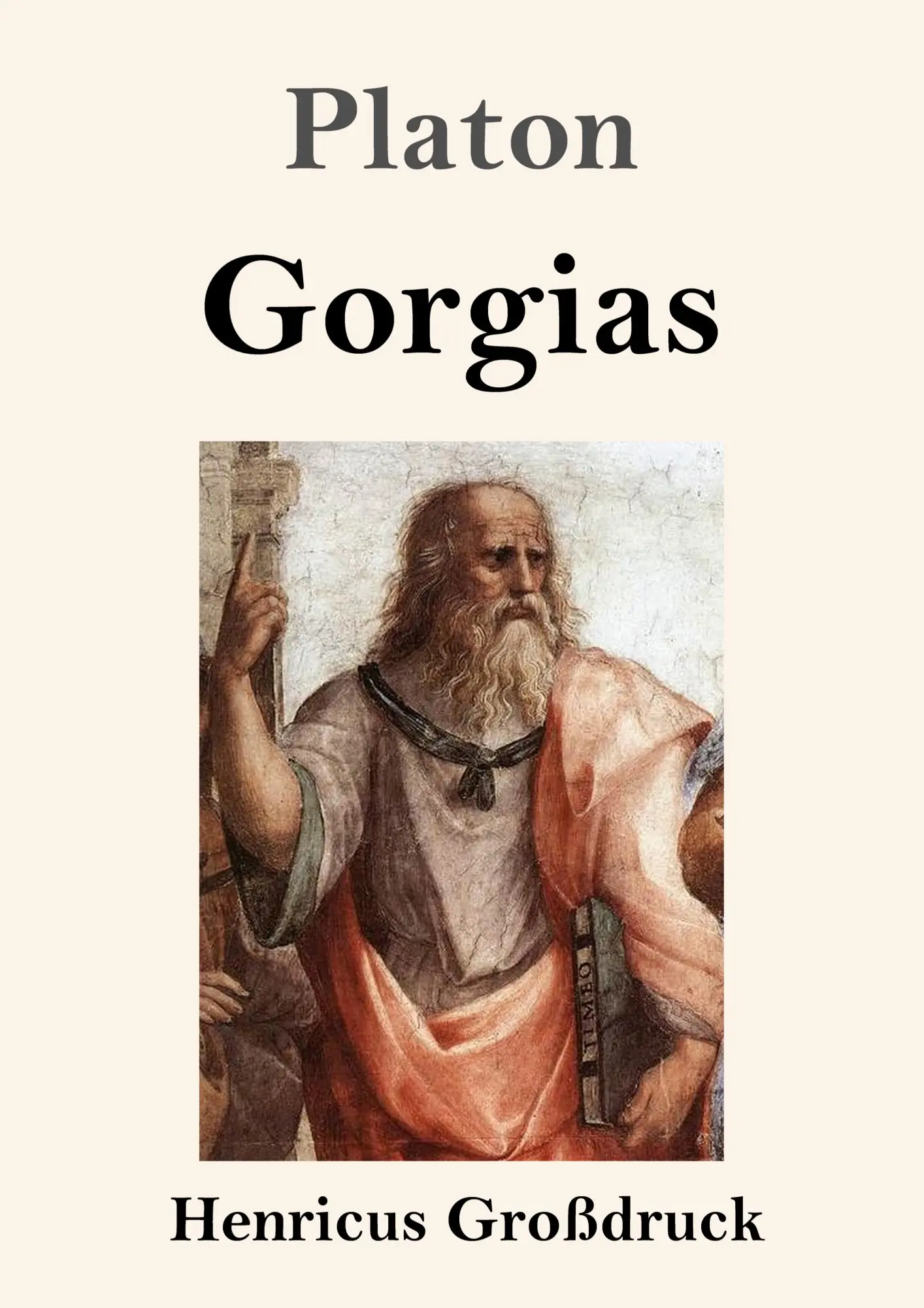 Cover: 9783847843443 | Gorgias (Großdruck) | Platon | Taschenbuch | 132 S. | Deutsch | 2019