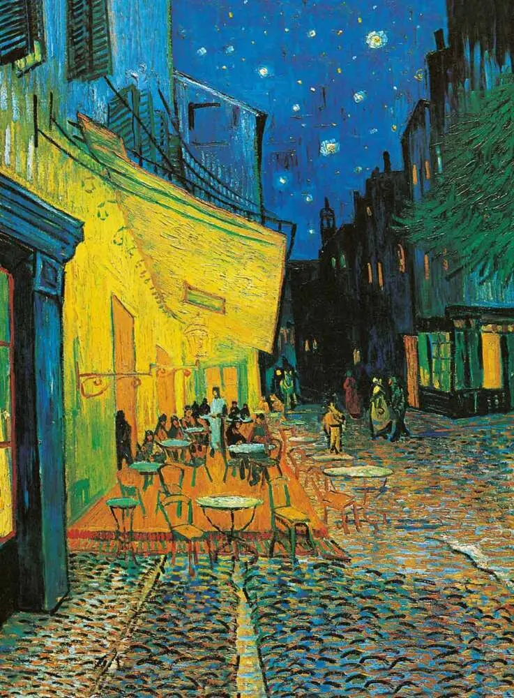 Cover: 9783897893443 | Vincent van Gogh - Cafe d-Arles | Blankbook | Tushita-Verlag | Buch