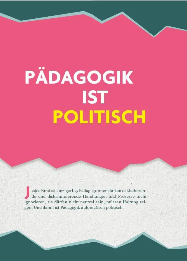 Bild: 9783960463443 | Haltung zeigen für demokratische Werte in Kita, Ganztag und Schule
