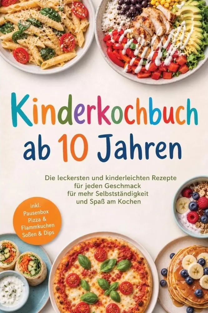 Cover: 9783989103443 | Kinderkochbuch ab 10 Jahren: Die leckersten und kinderleichten...