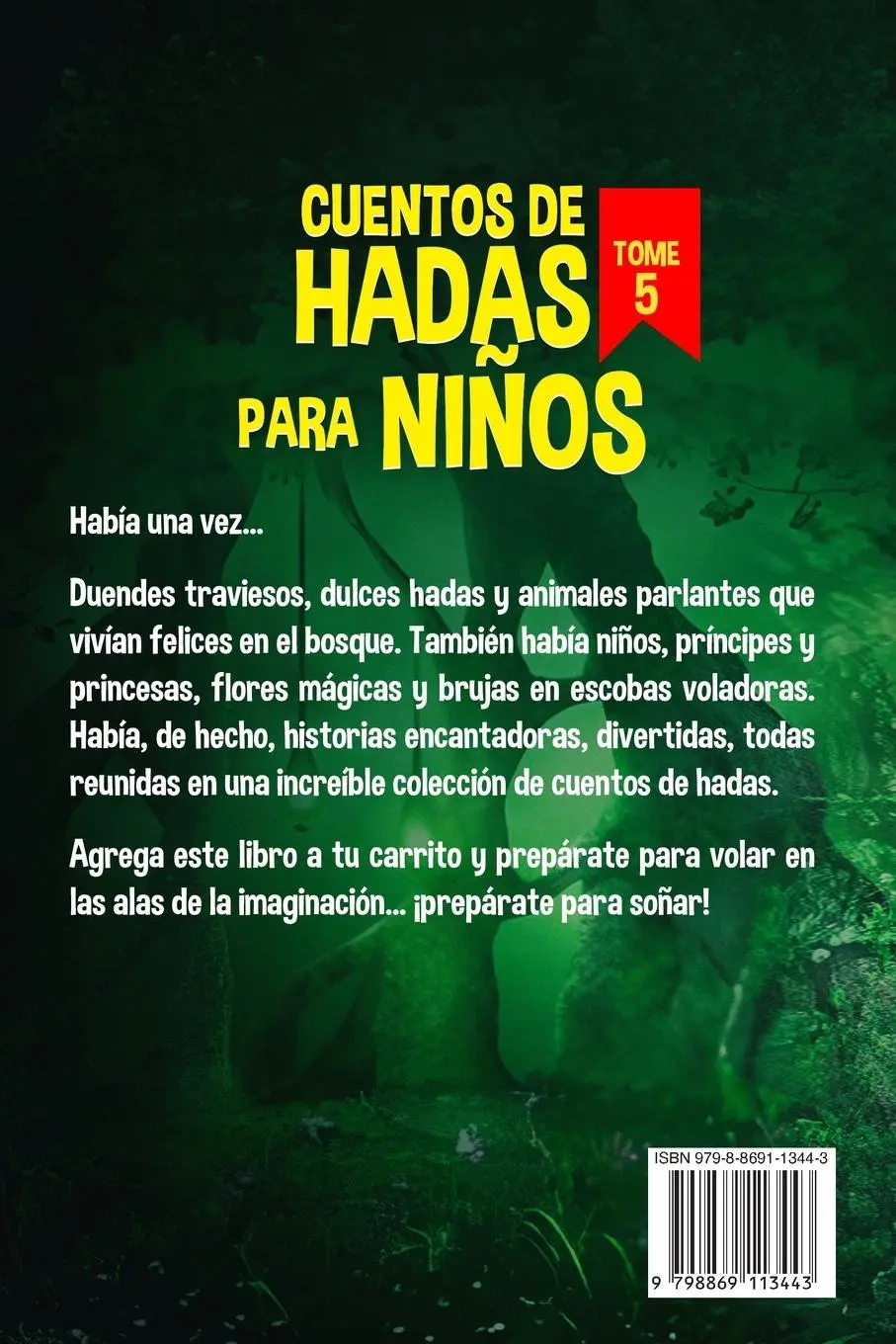 Rückseite: 9798869113443 | Cuentos de hadas para niños Una gran colección de fantásticos...
