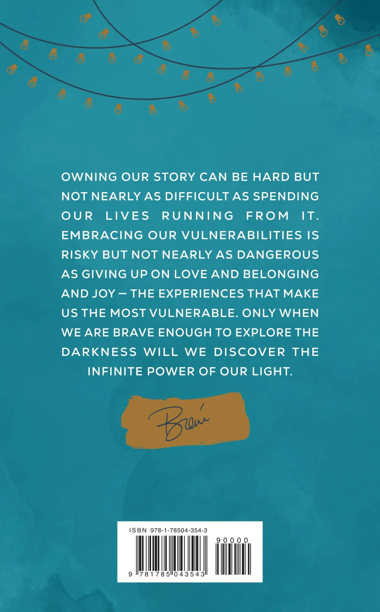 Rückseite: 9781785043543 | The Gifts of Imperfection | Brene Brown | Buch | Gebunden | Englisch