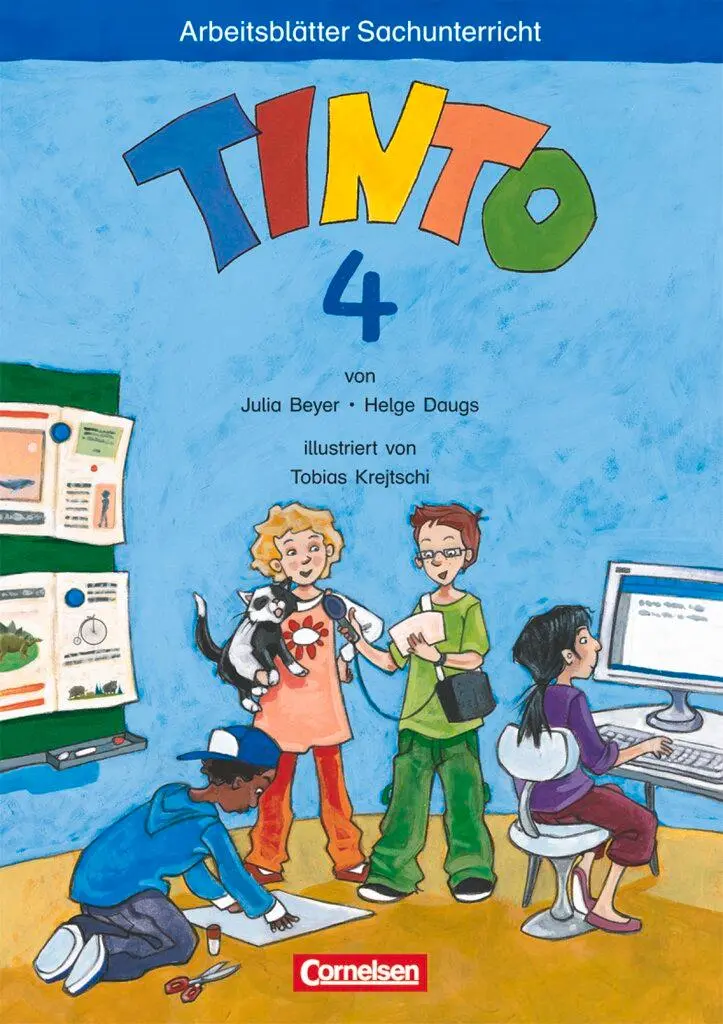 Cover: 9783060823543 | TINTO 2-4. Sache 3-4. 4. Schuljahr. Arbeitsblätter | Helge Daugs