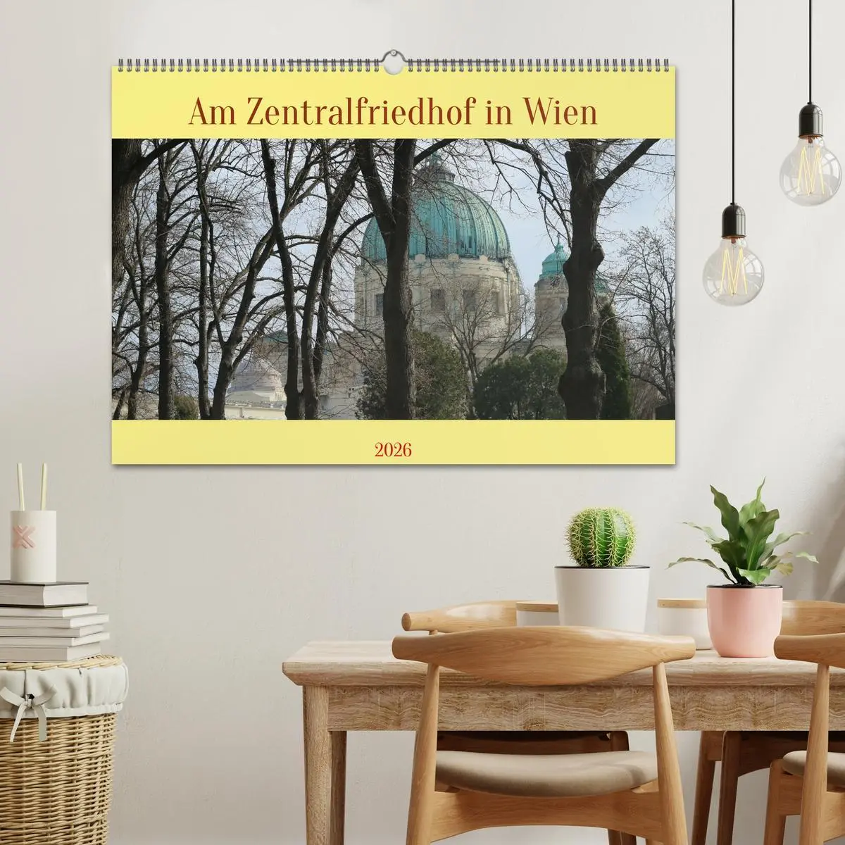 Bild: 9783457393543 | Am Zentralfriedhof in Wien (Wandkalender 2026 DIN A2 quer),...