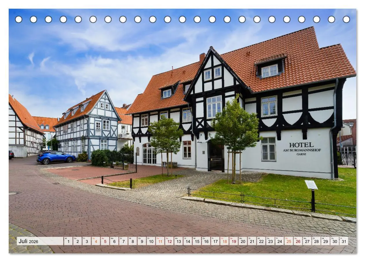 Bild: 9783457603543 | Wunstorf Impressionen (Tischkalender 2026 DIN A5 quer), CALVENDO...