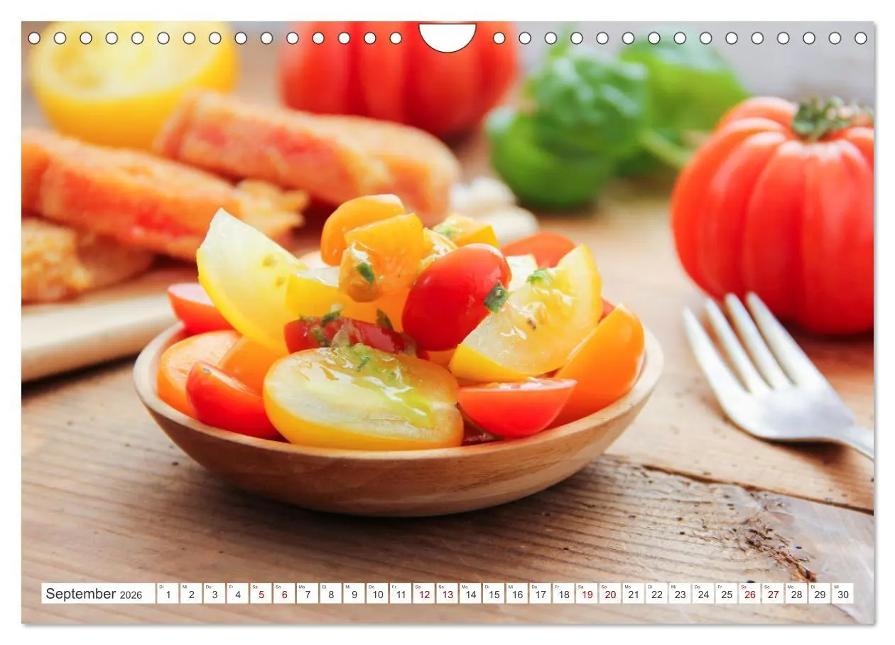 Bild: 9783457913543 | Alte Historische Tomaten (Wandkalender 2026 DIN A4 quer), CALVENDO...